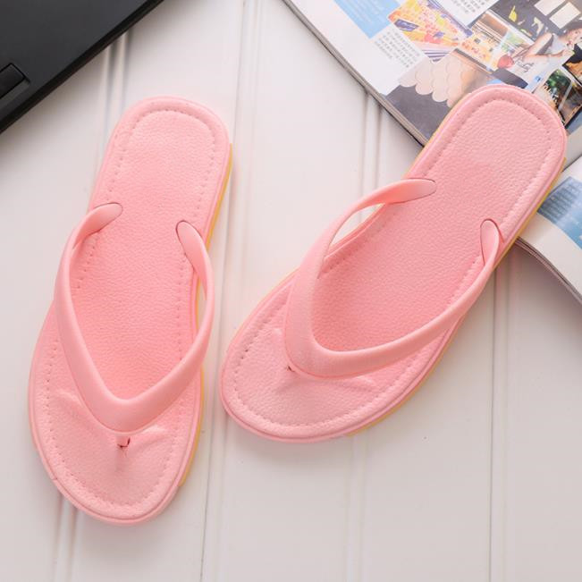 Simple solid color flat bottom flip flops | Custom Flip Flops