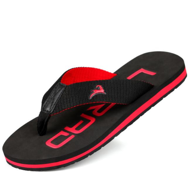 Two-color trendy men's flip flops | Custom Flip Flops